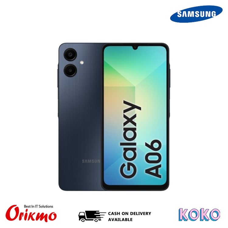 SAMSUNG GALAXY A06 SMART PHONE (4GB, 64GB, 8MP | 50MP, 5000mAh)