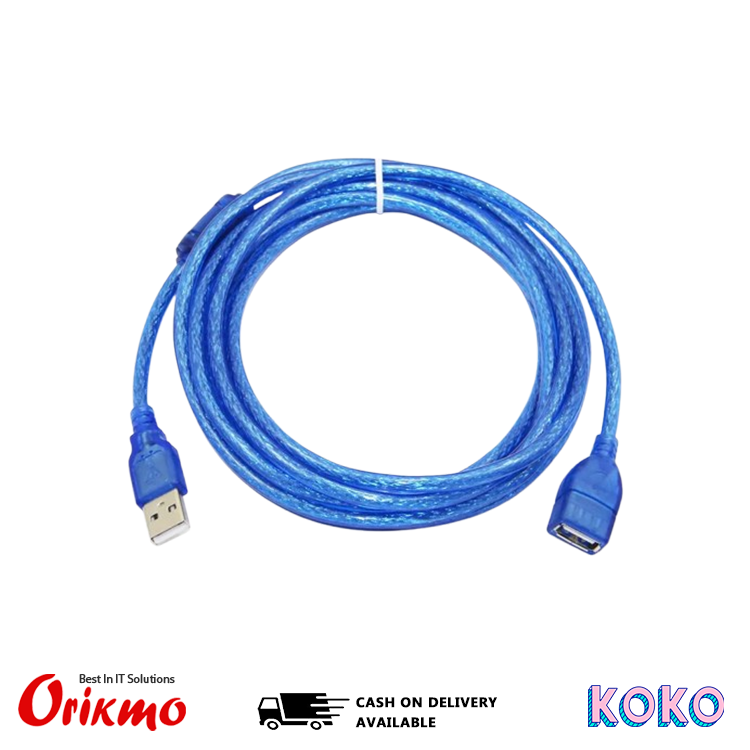 CABLE USB EXTENSION 1.5M