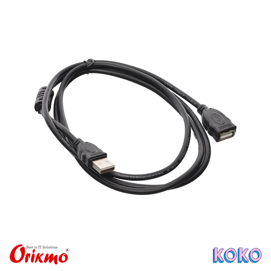 CABLE USB EXTENSION 1.5M