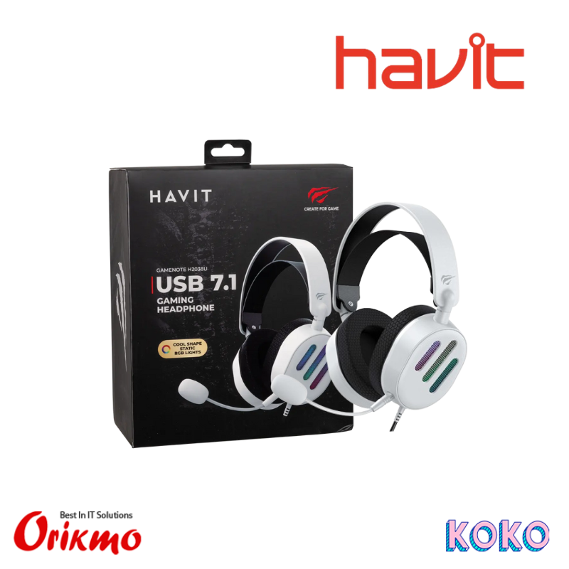 HAVIT H2038U USB 7.1 RGB GAMING HEADPHONE