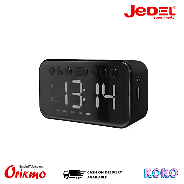 JEDEL WAVE-354 WIRELESS SPEAKER (CLOCK | HAND FREE)
