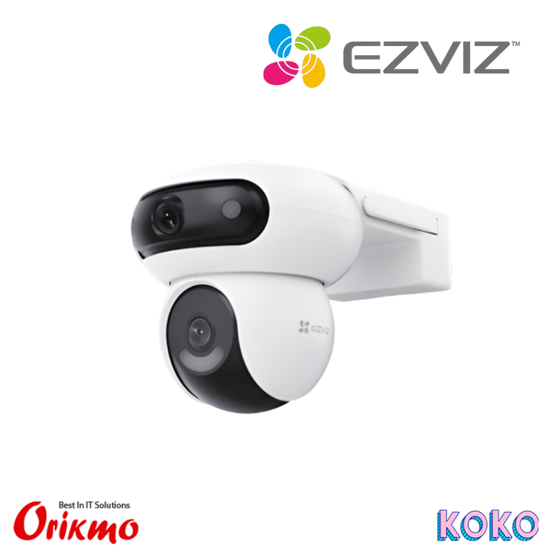 EZVIZ CS-H90 4MP + 4MP  DUAL 2K | DUAL ROTATABLE LENS CAMERA