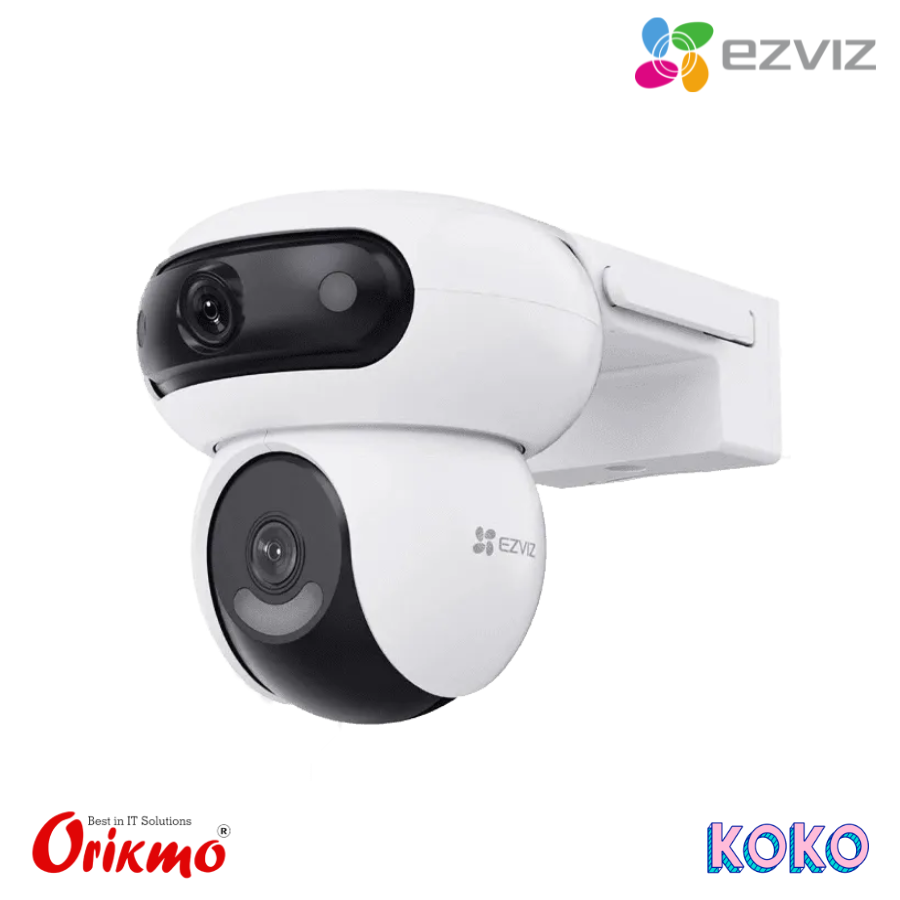 EZVIZ CS-H90 4MP + 4MP  DUAL 2K | DUAL ROTATABLE LENS CAMERA