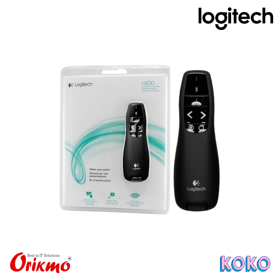 LOGITECH R400 WIRELESS PRESENTER