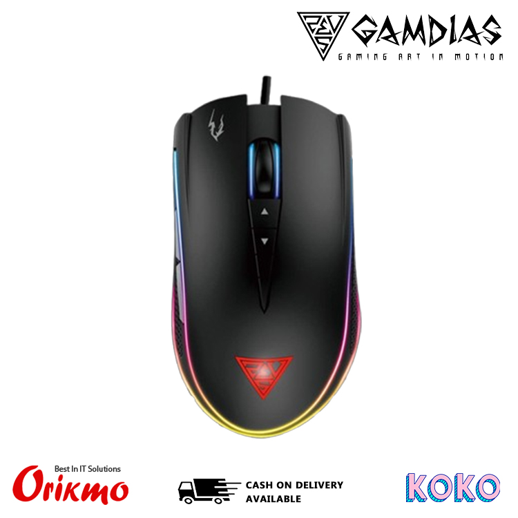 GAMDIAS ZEUS M2 RGB WIRED GAMING MOUSE