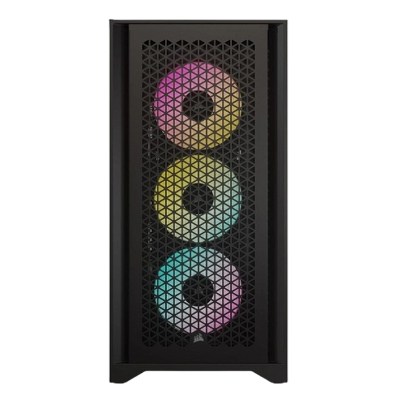 CORSAIR 4000D AIRFLOW RGB BLACK GAMING CASE CC-9011240-WW