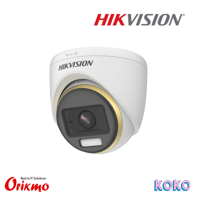 HIKVISION DS-2CE70DF3T-PFS 2MP COLOURVU AUDIO DOME CAMERA