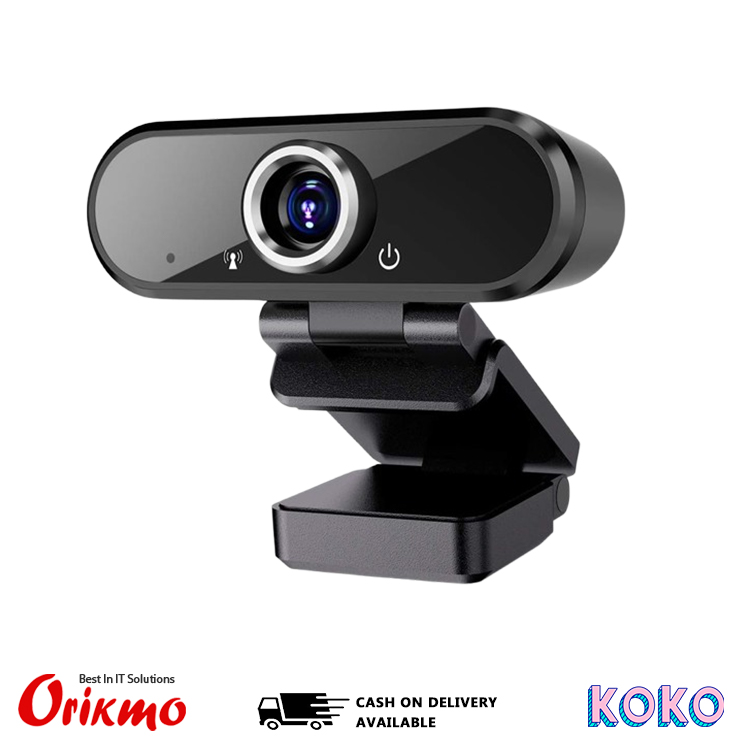 PC WEB CAMERA 4K (BLACK)
