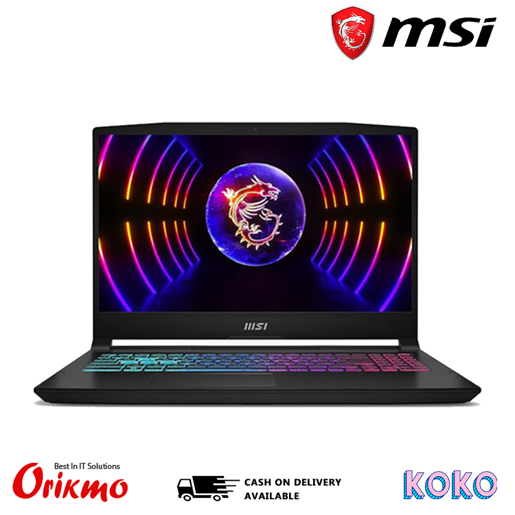MSI KATANA 15 B13VFK 2413XLK CORE I7 13620H 16GB 1TB RTX 4060 8GB 15.6 FHD 144HZ DOS BB71362H16GXXDXX 9S7-158571-2413