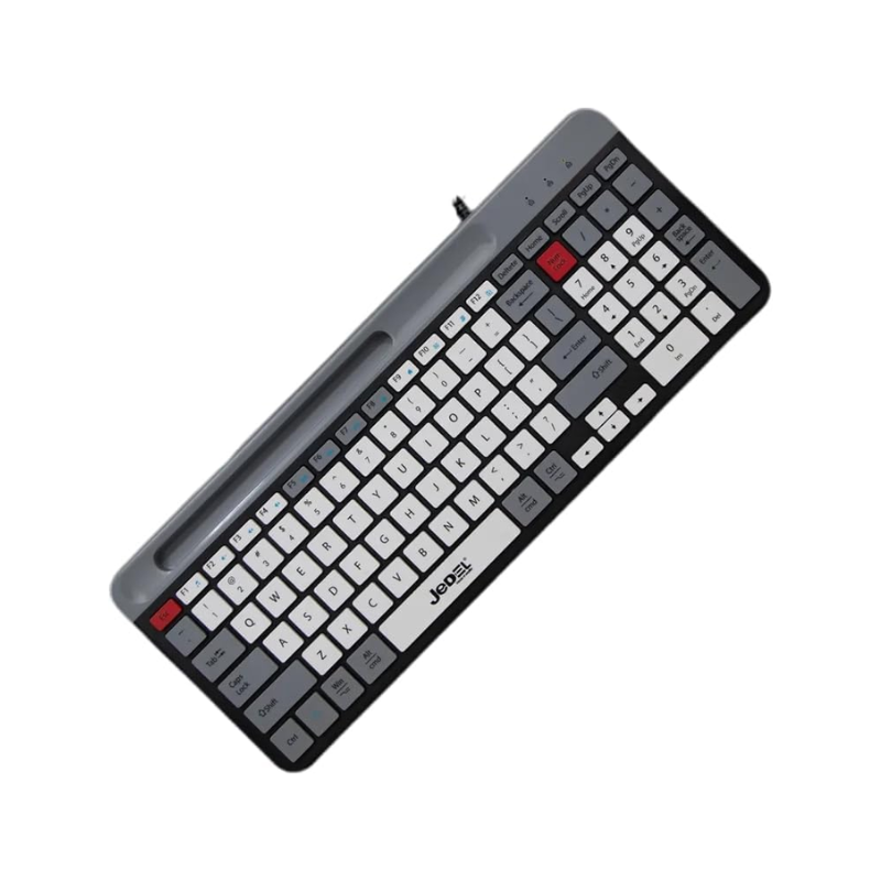 JEDEL K37 WIRED SLIM KEYBOARD