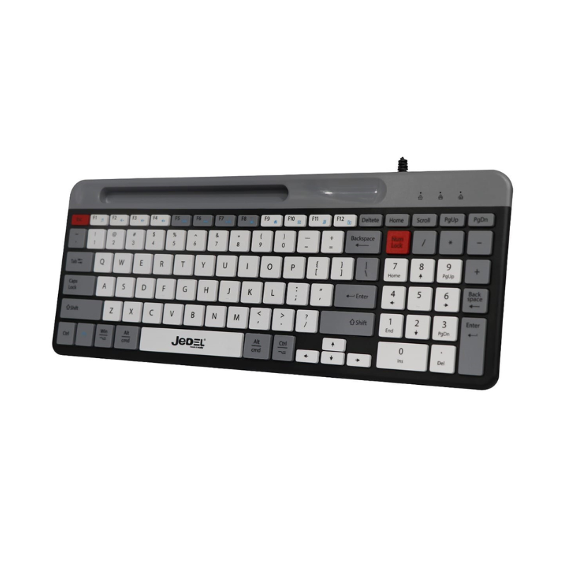 JEDEL K37 WIRED SLIM KEYBOARD