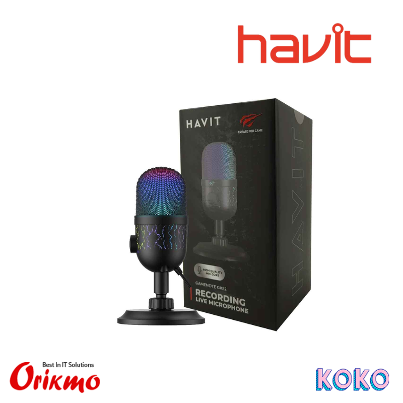 HAVIT GK52 RECORDING LIVE MICROPHONE