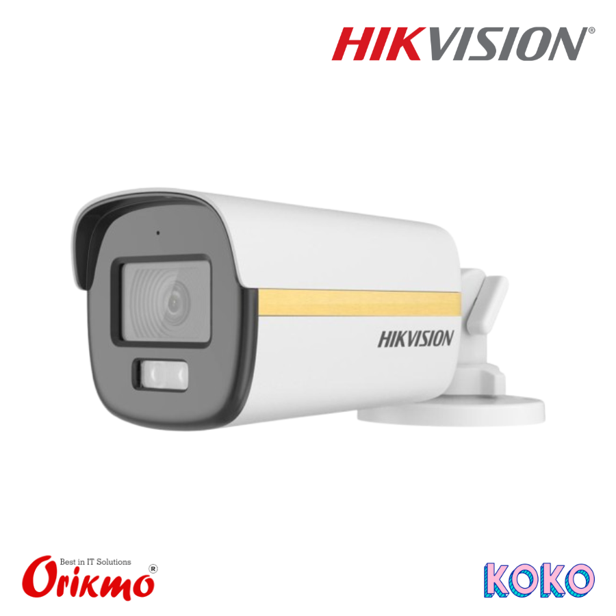 HIKVISION DS-2CE12DF3T-LFS 2MP COLORVU DUAL LIGHT FIXED BULLET CAMERA