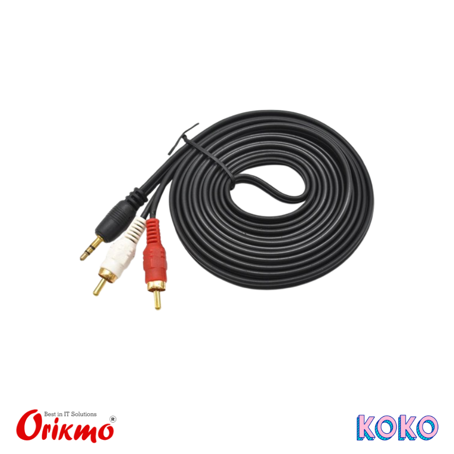 CABLE STEREO TO 2RC 1.5M - A GRADE