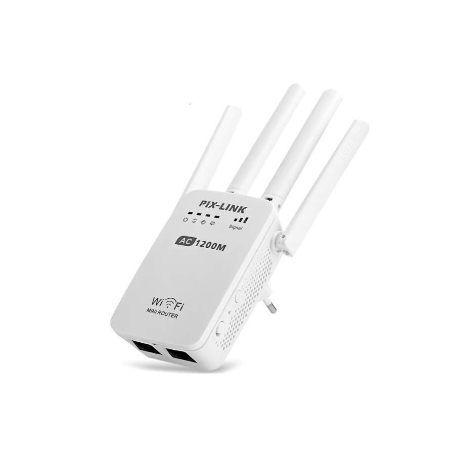 PIX-LINK 1200Mbps WIRELESS-N WIFI REPEATER