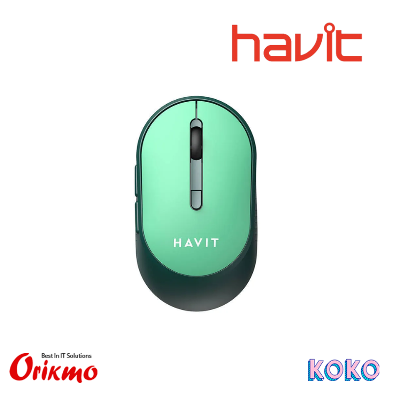 HAVIT MS78GT WIRELESS MOUSE (GREEN)