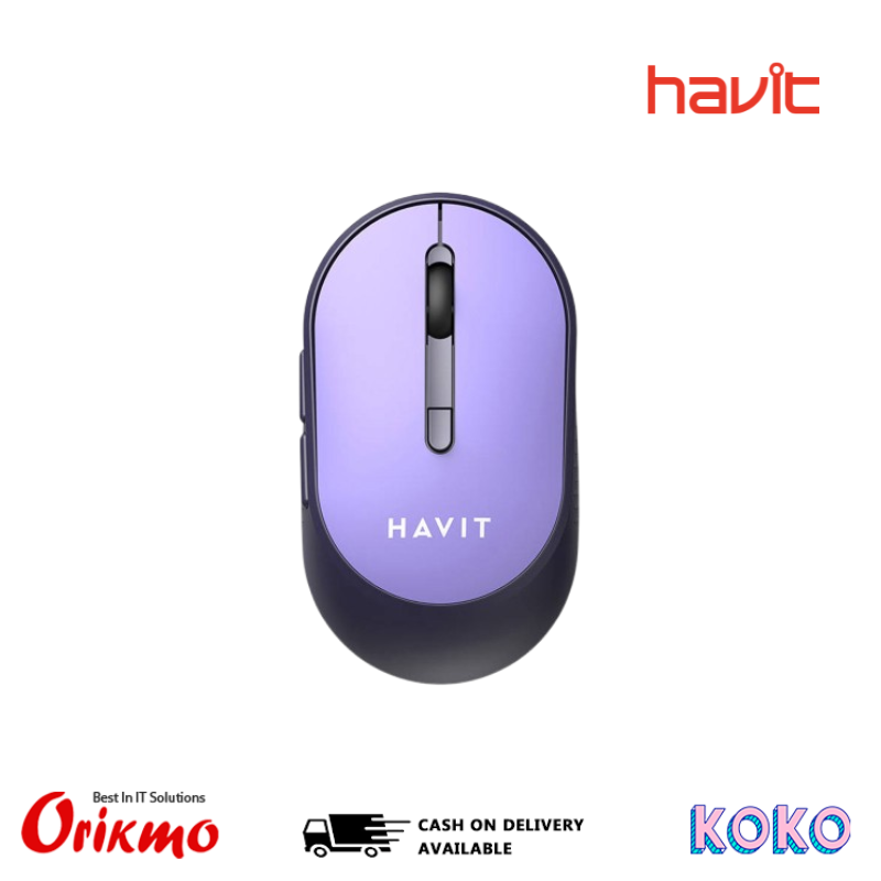 HAVIT MS78GT WIRELESS MOUSE (PURPLE)