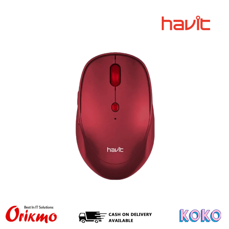 HAVIT MS76GT PLUS WIRELESS MOUSE (RED)