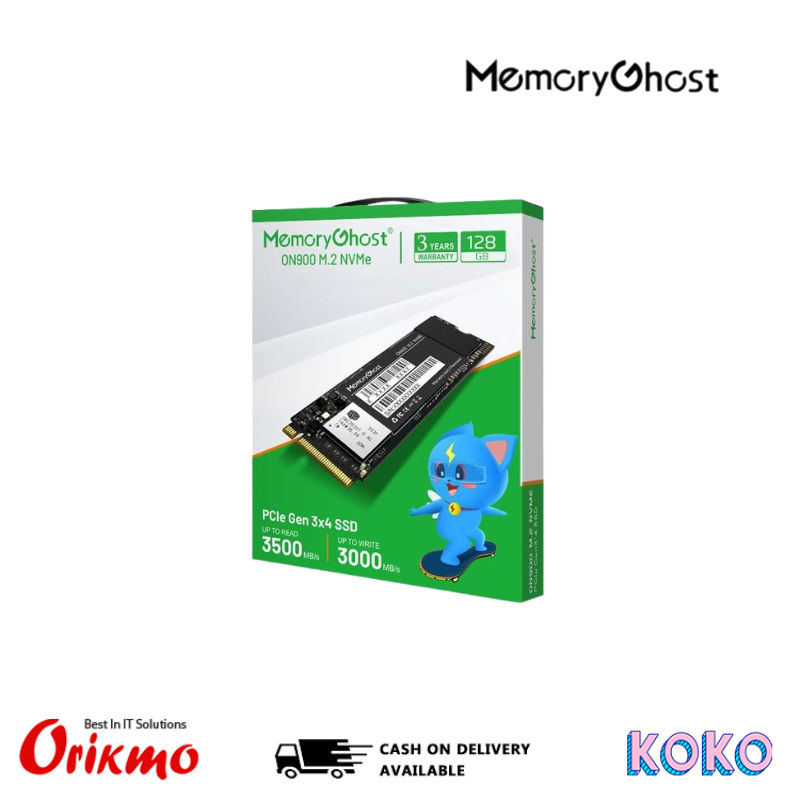 MEMORY GHOST ON900 128GB NVME