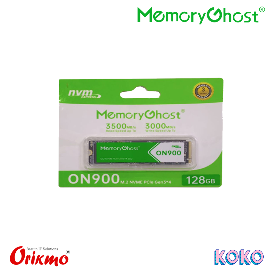 MEMORY GHOST ON900 128GB NVME