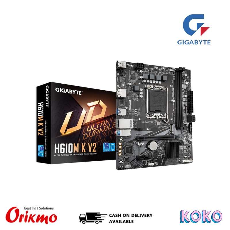 GIGABYTE H610M K DDR5 MOTHERBOARD