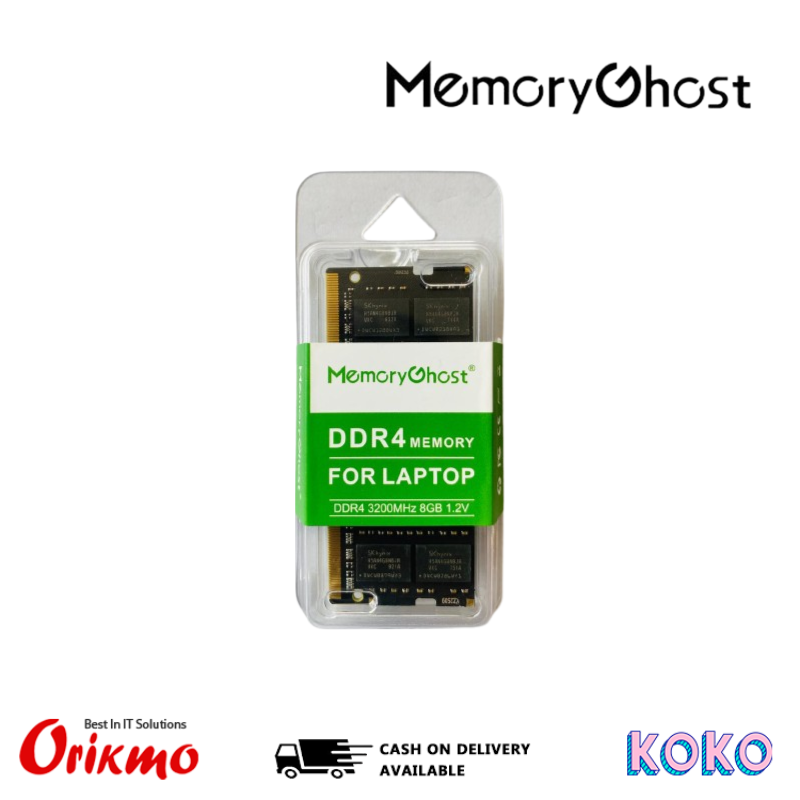 MEMORY GHOST DDR4 - 8GB 3200MHz LAPTOP RAM
