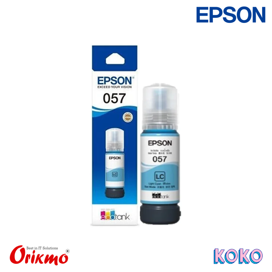 EPSON 057 LIGHT CYAN INK BOTTLE