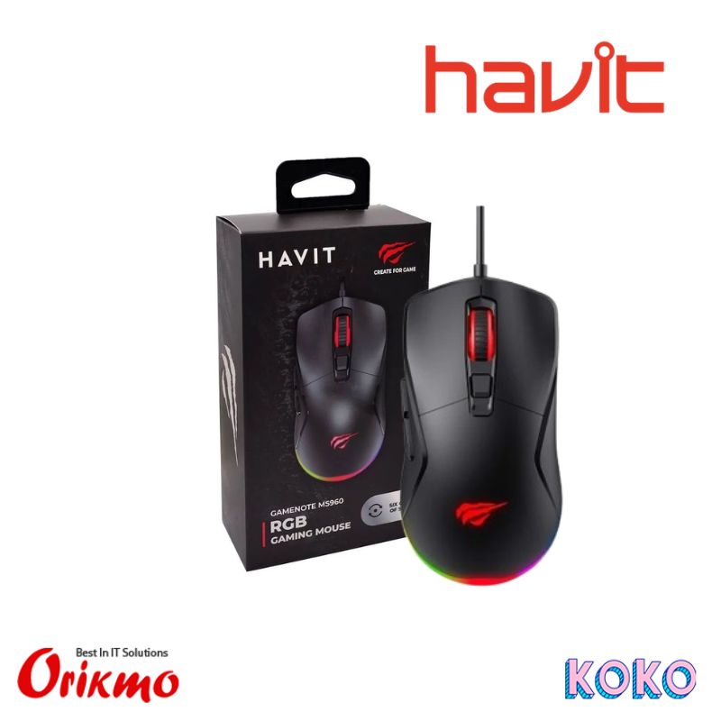 HAVIT MS960 RGB GAMING MOUSE