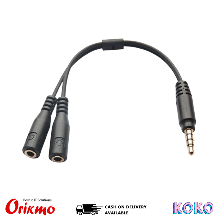 AUX CABLE 1 TO 2