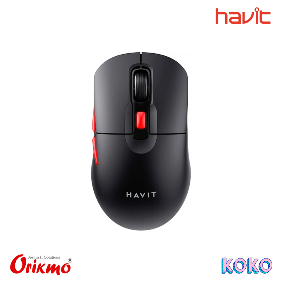 HAVIT MS59WB WIRELESS MOUSE (BLACK | RED)