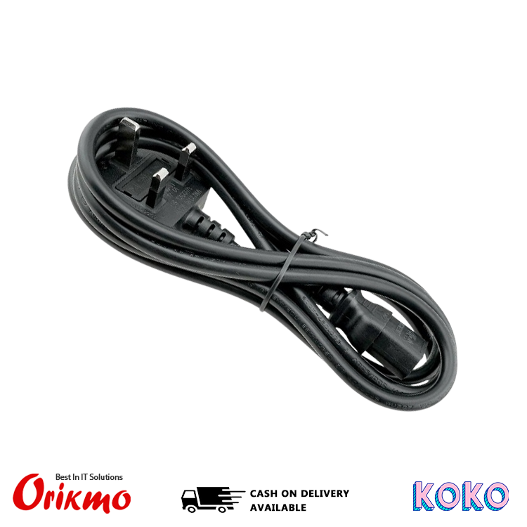 POWER CABLE FUSED-BLACK (HQ)