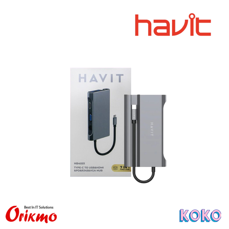 HAVIT HB4001 TYPE-C HUB