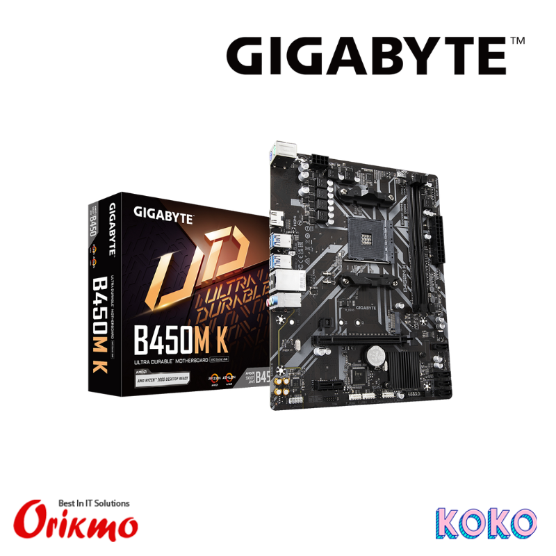 GIGABYTE AMD B450M K MOTHER BOARD