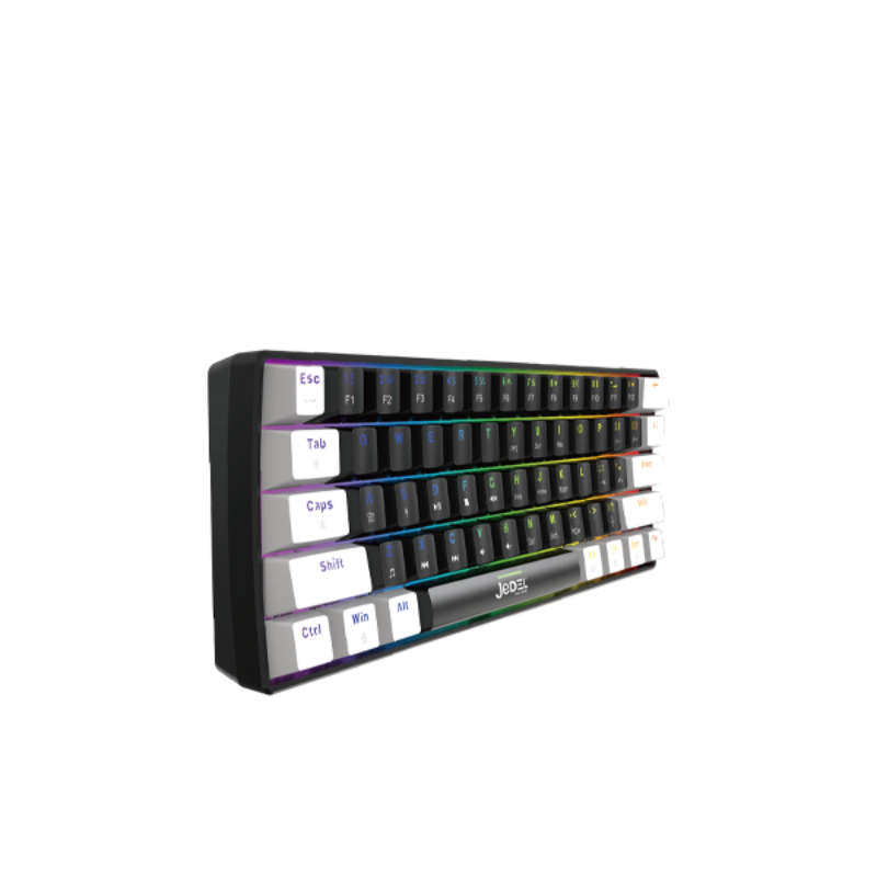 JEDEL WKL-66 TRIPLE MODE RGB MECHANICAL KEYBOARD