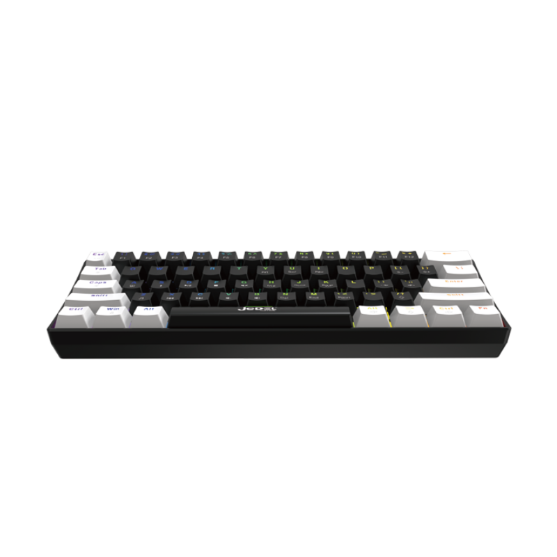 JEDEL WKL-66 TRIPLE MODE RGB MECHANICAL KEYBOARD