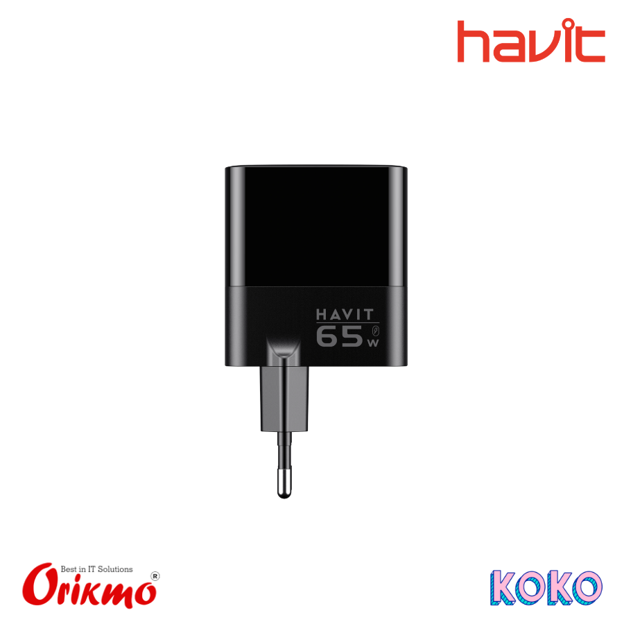 HAVIT UCLE002 65W TYPE-C POWER ADAPTER