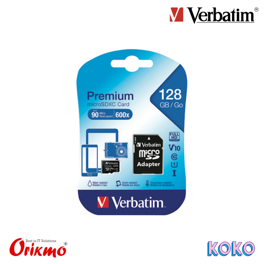 VERBATIM 128GB MEMORY CARD