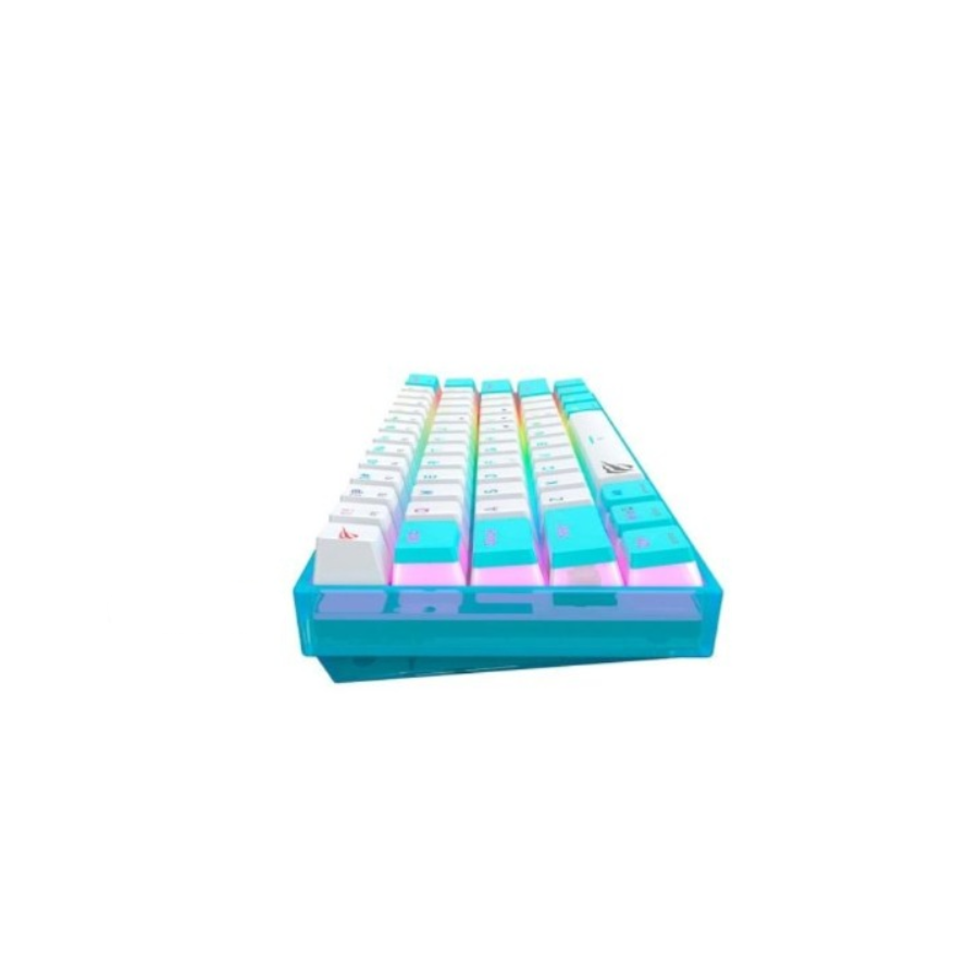 HAVIT KB903L MECHANICAL KEYBOARD - BLUE + WHITE