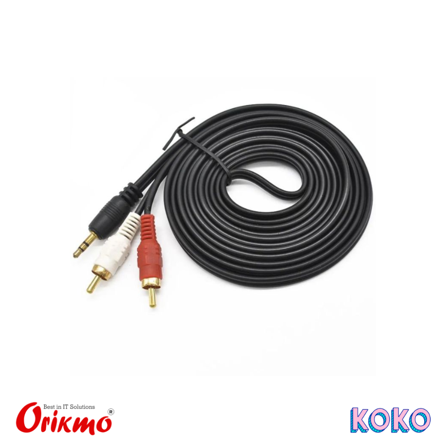 CABLE STEREO TO 2RC 3M - A GRADE