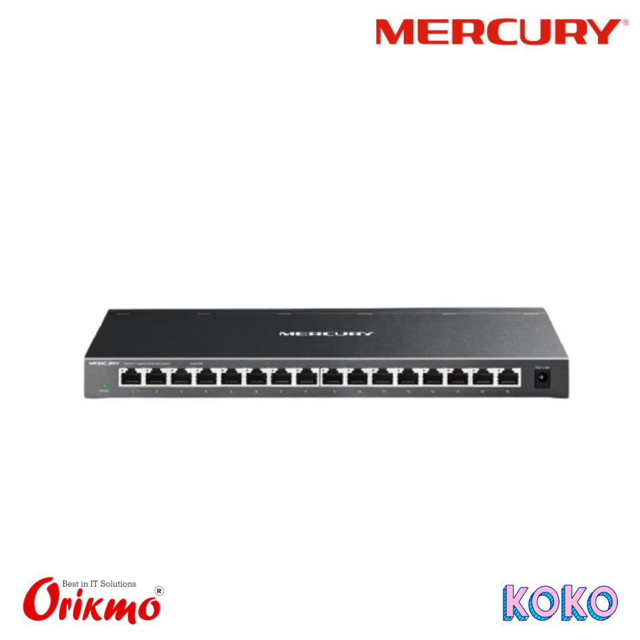MERCURY 16 PORT GIGABIT NETWORK SWITCH