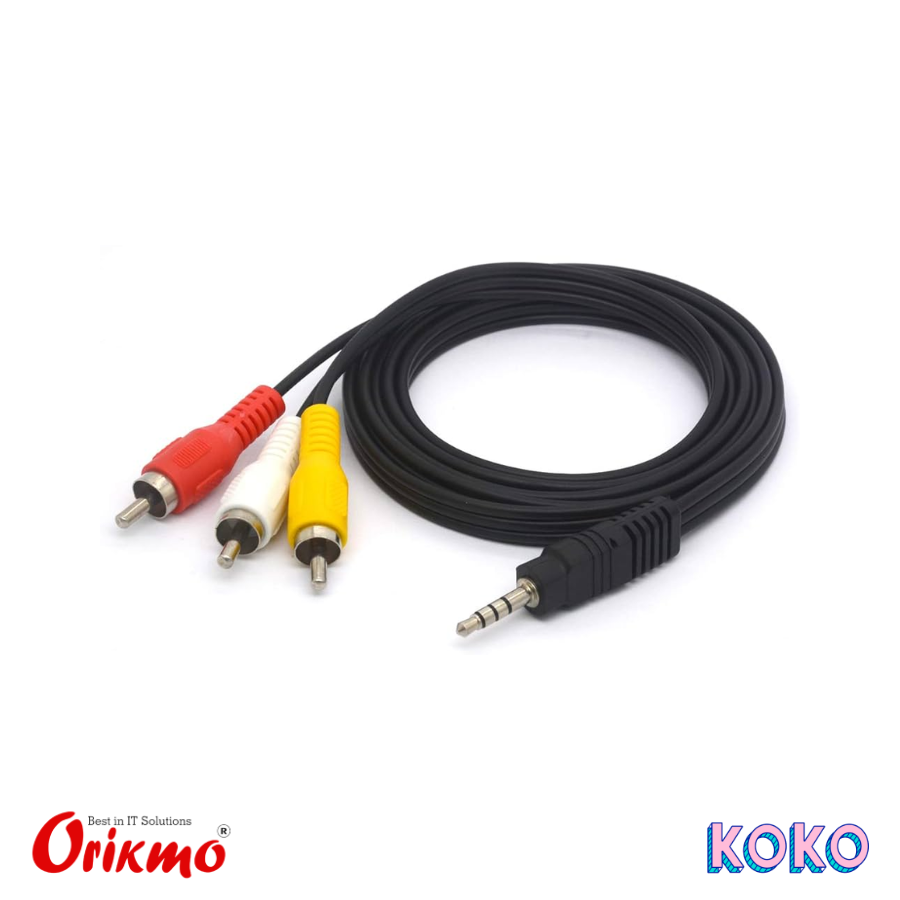 CABLE AUDIO TO 3RCA - A GRADE