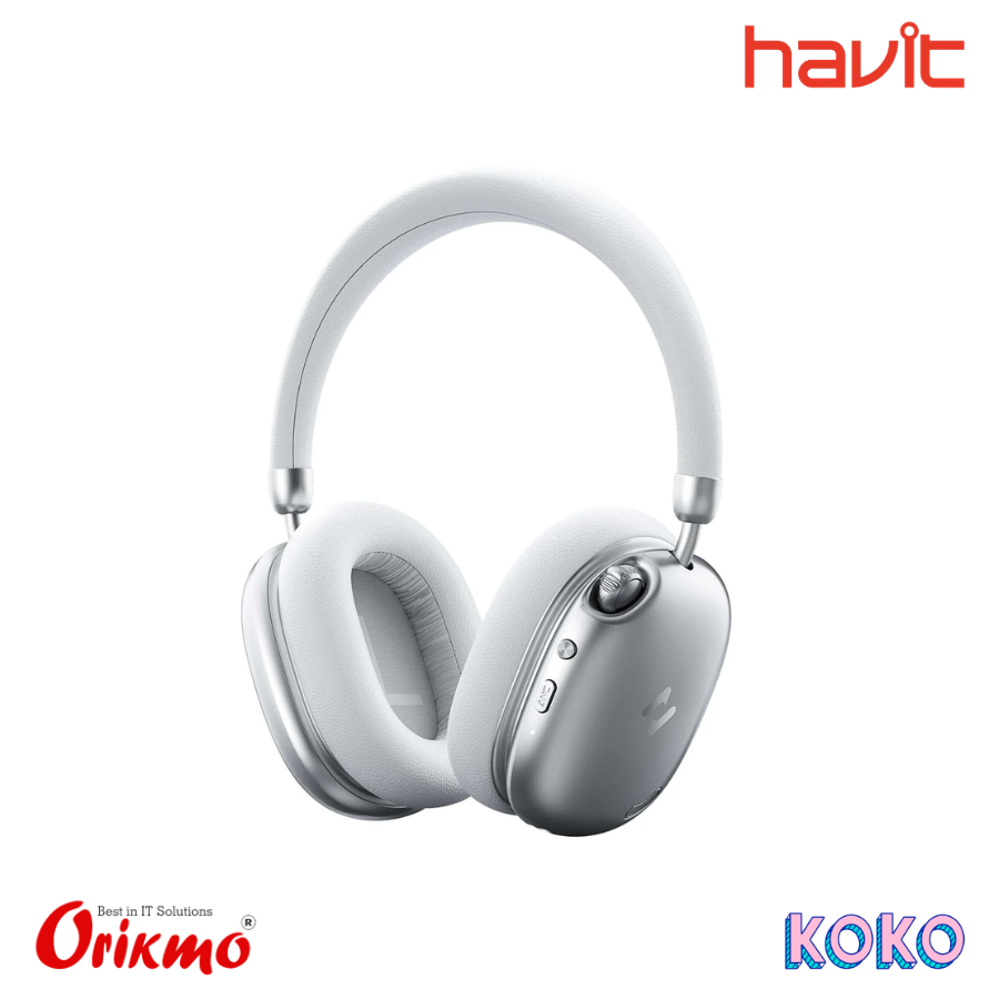 HAVIT H670BT NOICE CANCELLING SPACE S1 BLUTOOTH HEADPHONE