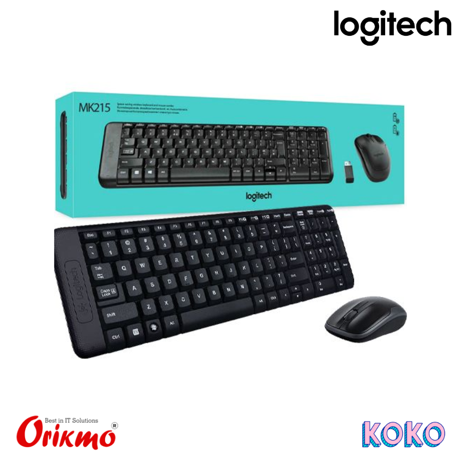LOGITECH MK215 WIRELESS COMBO KEYBOARD