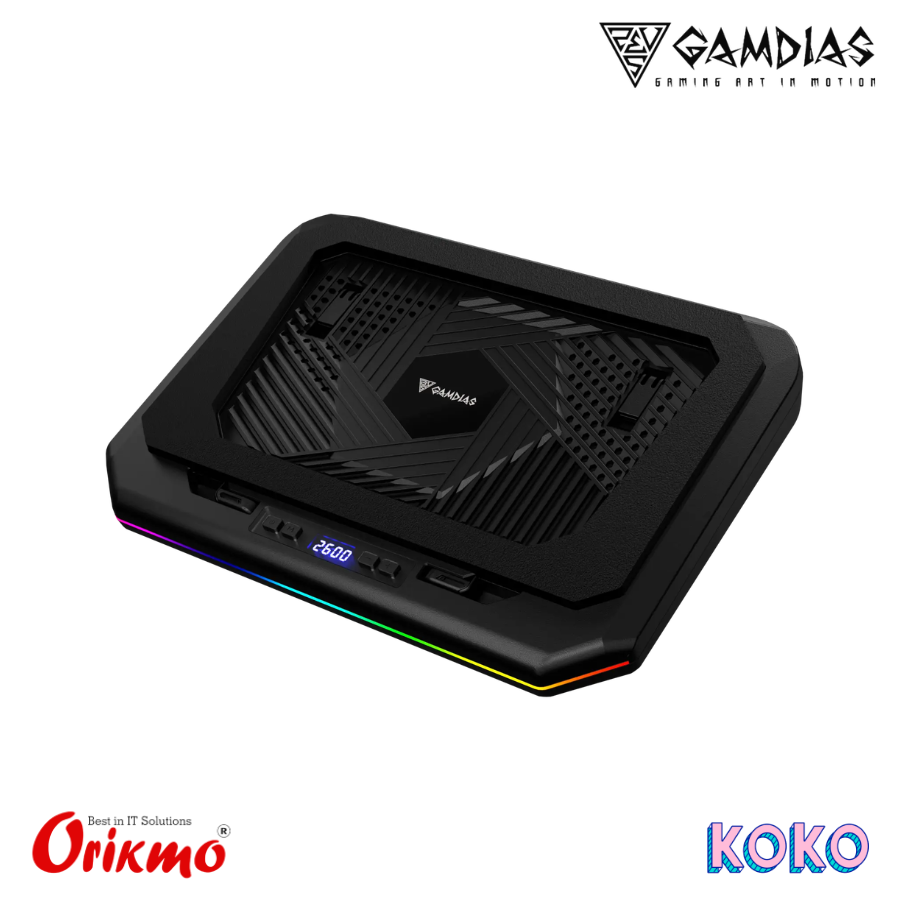 GAMDIAS AETHER P1 PRO LAPTOP COOLING PAD