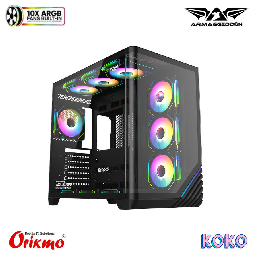 ARMAGGEDDON AQUARON X-CURVE GIGA 10 - BLACK