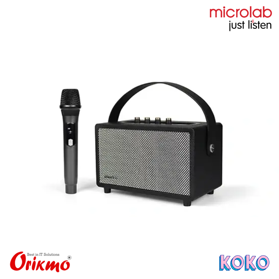 MICROLAB KTV203 PORTABLE BAG KARAOKE SPEAKER