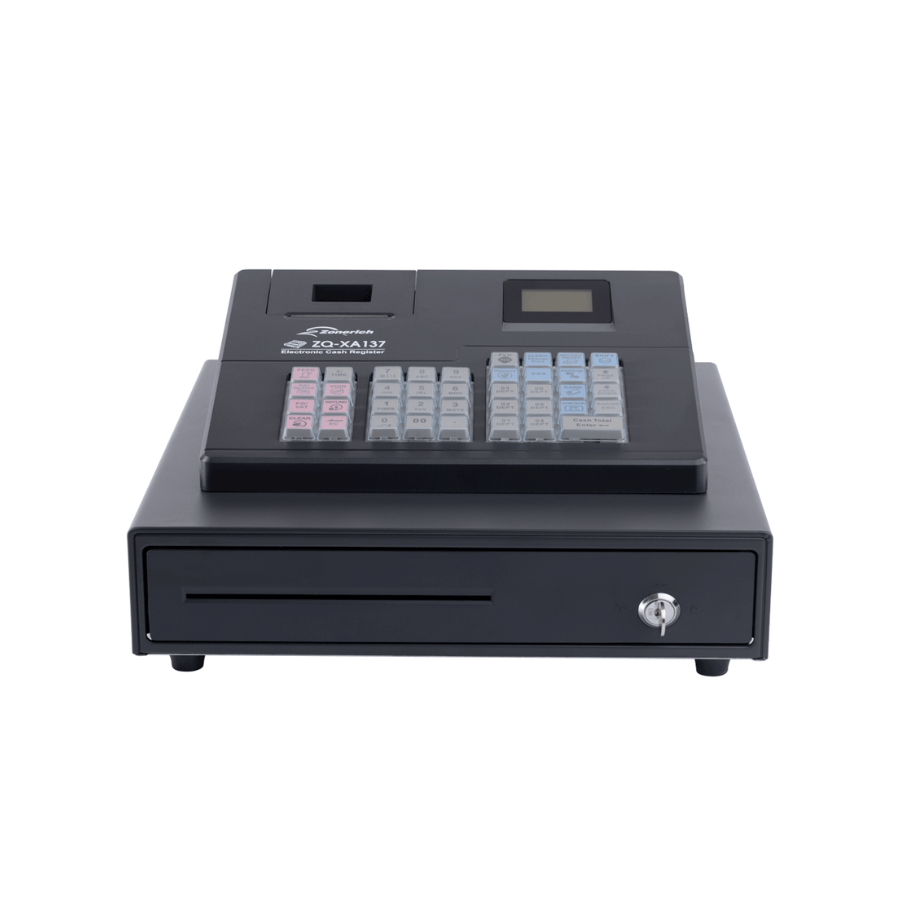 ZONERICH ZQ-XA137 CASH REGISTER WITH CASH DRAWER