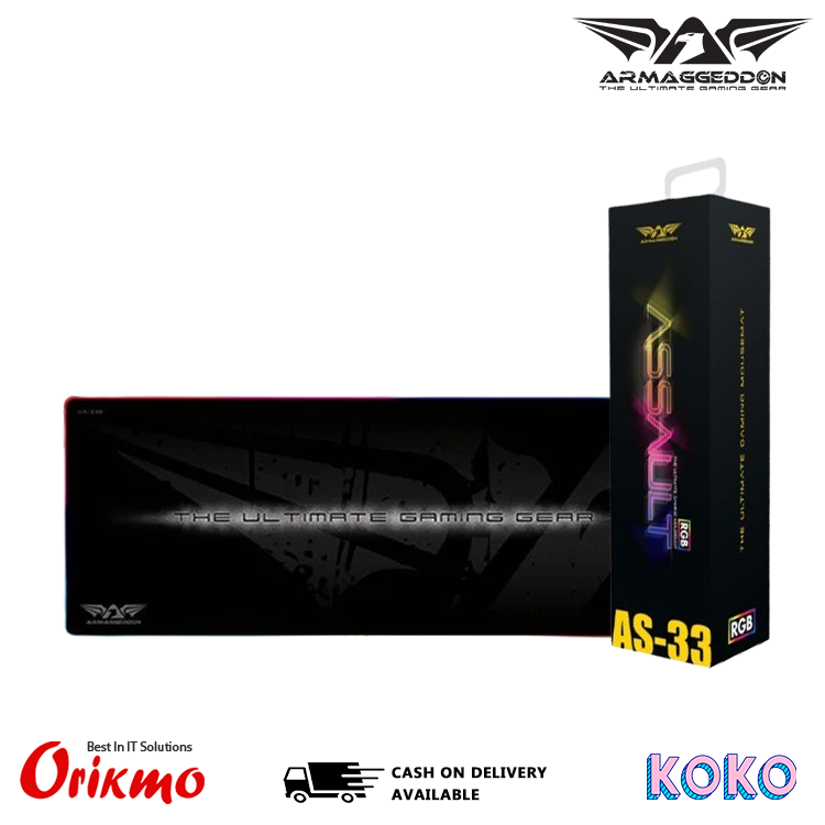 ASSAULT RGB AS-33R GAMING MOUSE PAD