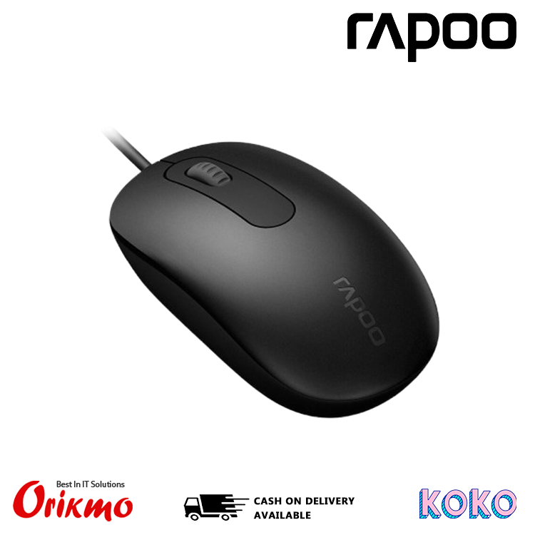 RAPOO N200 WIRED OPTICAL MOUSE