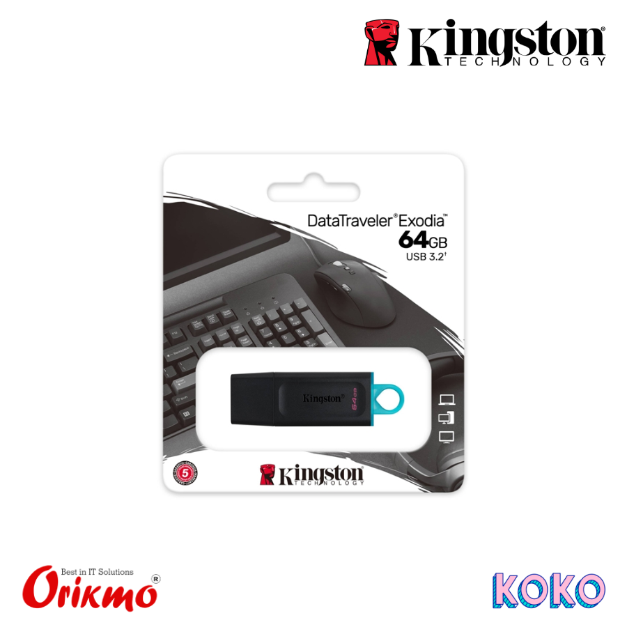 KINGSTON 64GB USB 3.0/3.2 PEN DRIVE